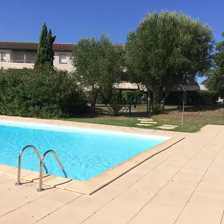 Santa Monica - Climatisé - Piscine - Parking Appartement *